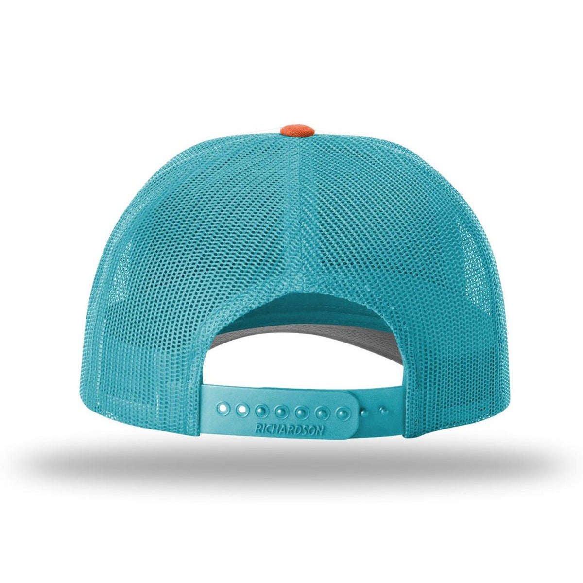 White/ Hawaiian Blue/ Pale Orange - Back