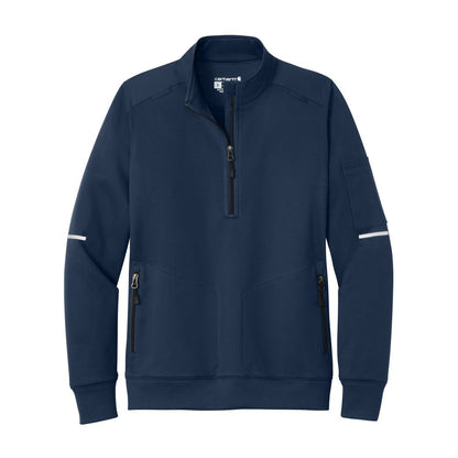 Carhartt Women's FLD & RSCU 1/2-Zip Mid-Layer - Front