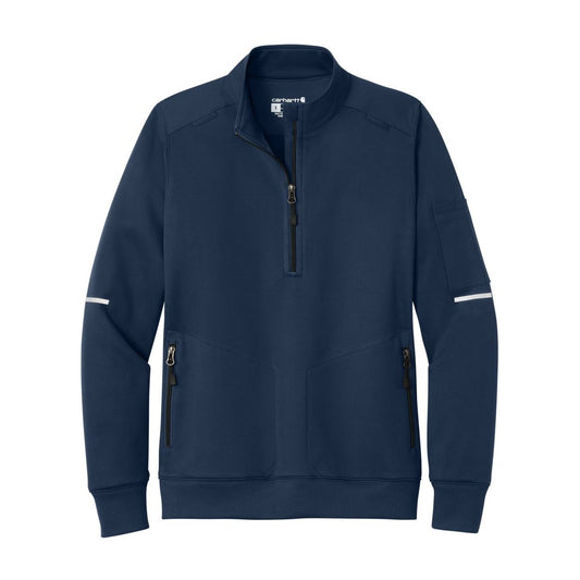 Carhartt Women's FLD & RSCU 1/2-Zip Mid-Layer - Front