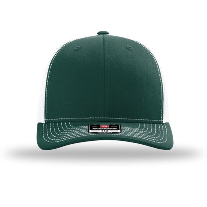 Dark Green/ White - Front