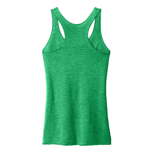 Next Level Apparel Women's Tri-Blend Racerback Tank - Back