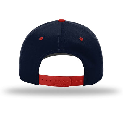 Navy/ Navy/ Red - Back