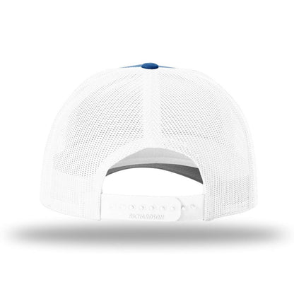 Royal/ White - Back