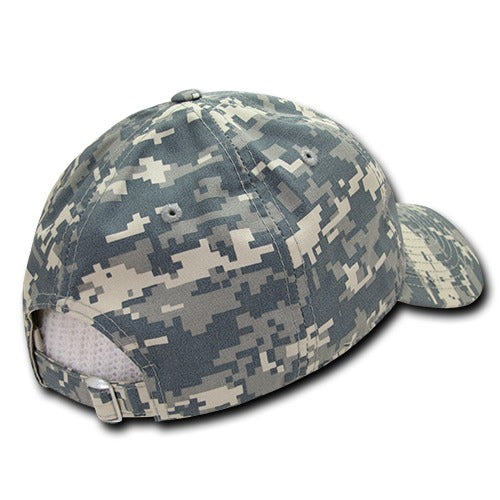 6 Panel Low Profile Relaxed Ripstop Dad Hat - Detail