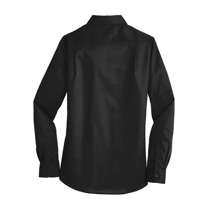 Port Authority Women's SuperPro Twill Shirt - Back