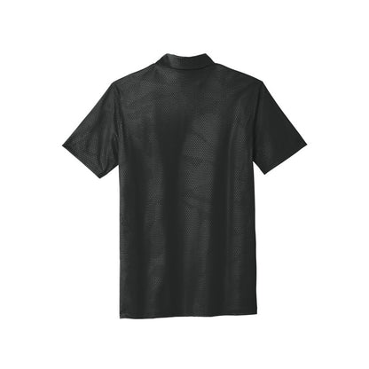 Nike Dri-FIT Embossed Tri-Blade Polo - Back