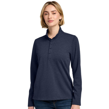 Navy Blazer Heather - Model