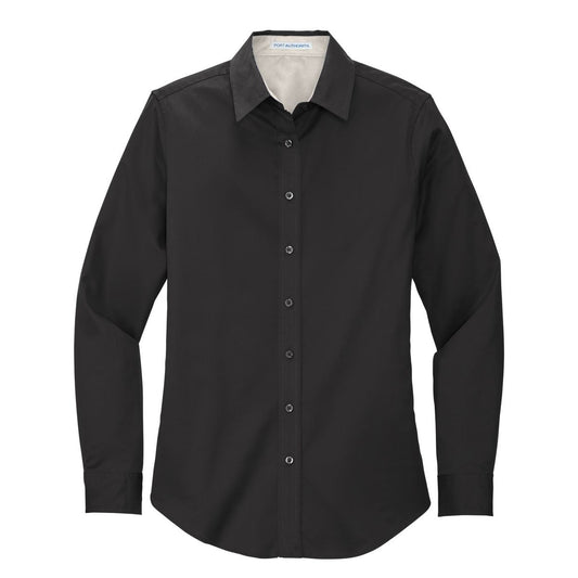 Port Authority Women's Long Sleeve Easy Care Shirt - Front