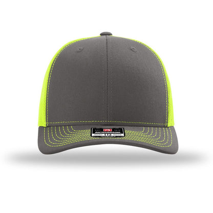 Charcoal/ Neon Yellow - Front