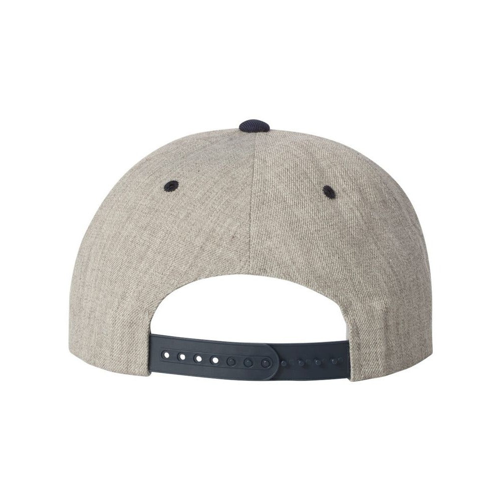 Heather Grey/ Navy - Back