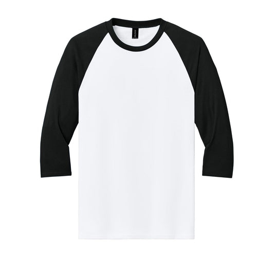 Gildan Heavy Cotton 3/4-Sleeve Raglan T-Shirt - Front