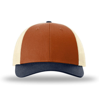 Dark Orange/ Birch/ Patriot Blue - Front