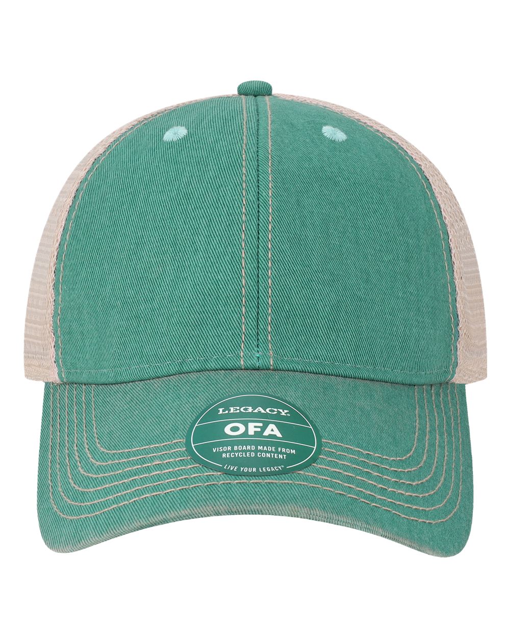 Aqua/ Khaki - Front