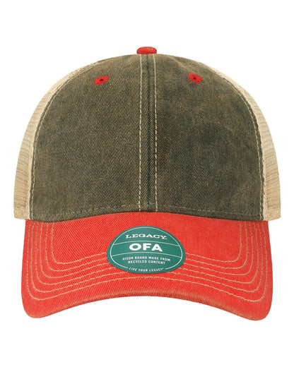 Black/ Scarlet Red/ Khaki - Front