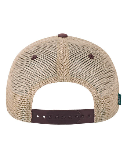 Burgundy/ Khaki - Back