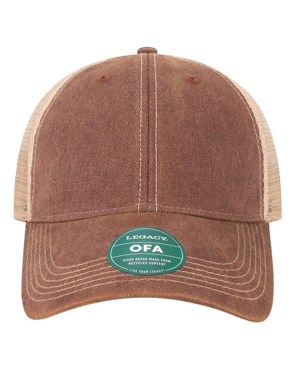 Burgundy/ Khaki - Front