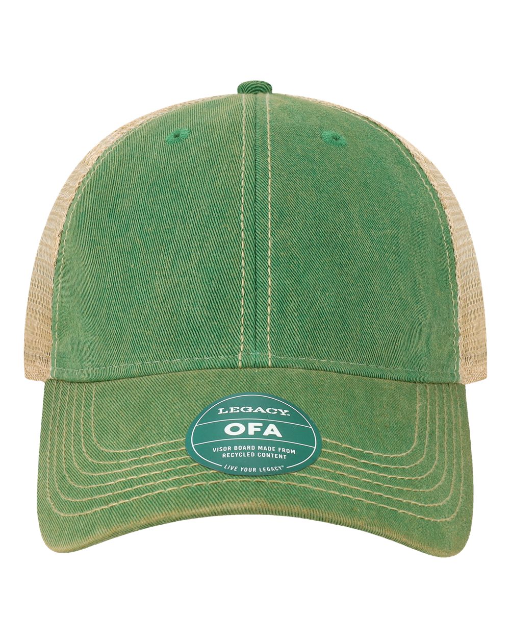 Kelly Green/ Khaki - Front