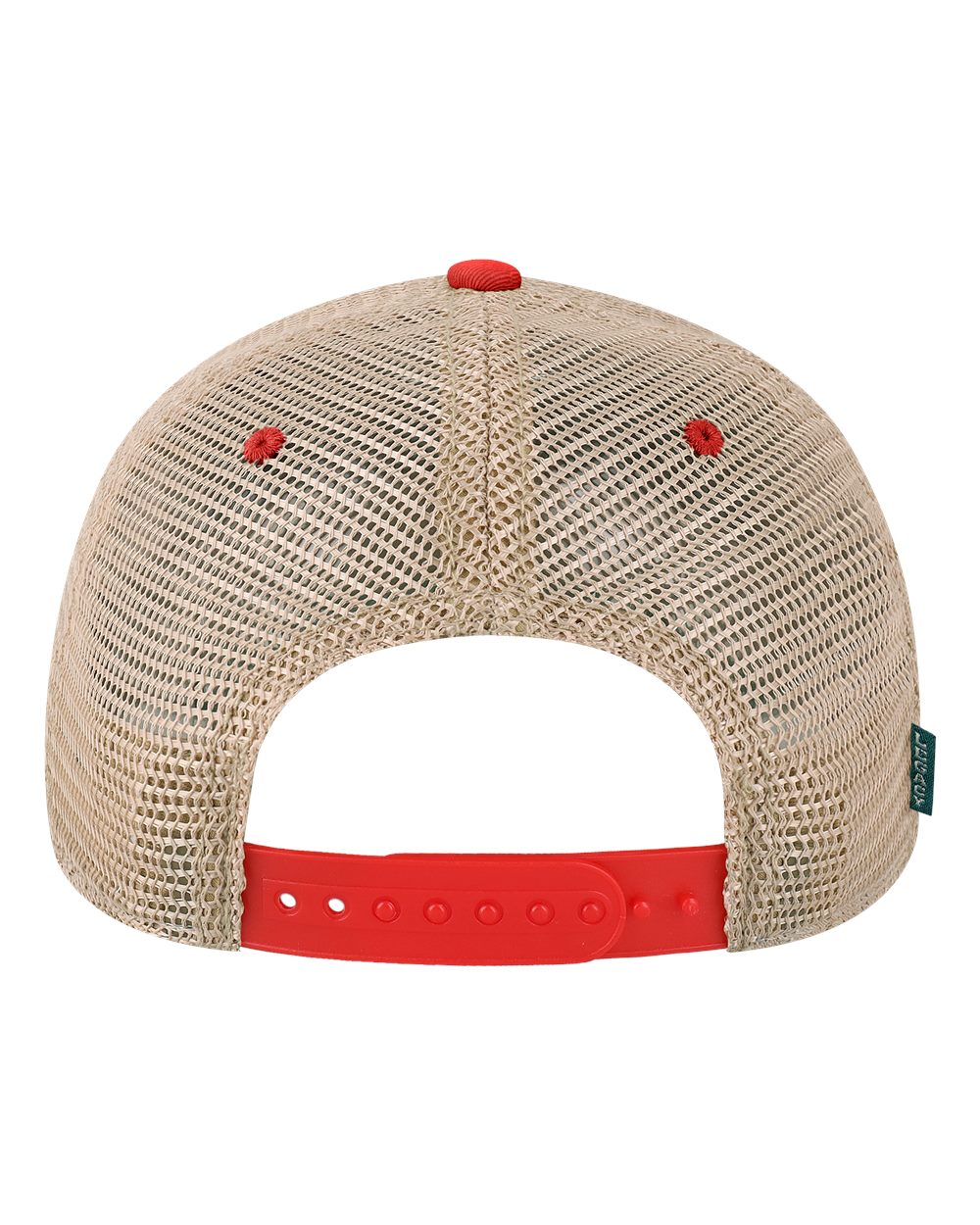 Scarlet Red/ Khaki - Back
