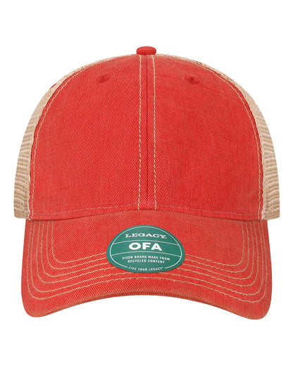 Scarlet Red/ Khaki - Front