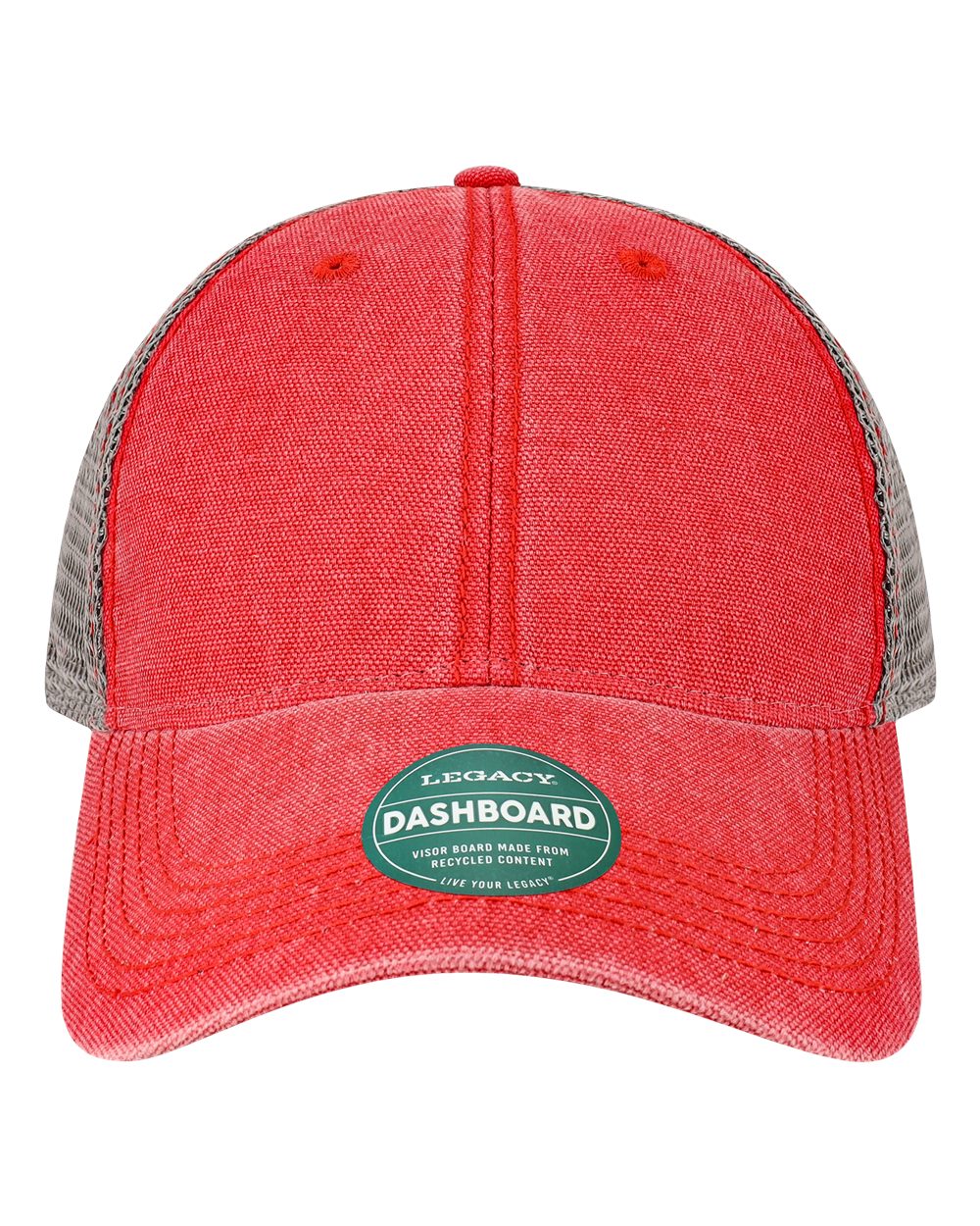 Scarlet Red/ Grey - Front