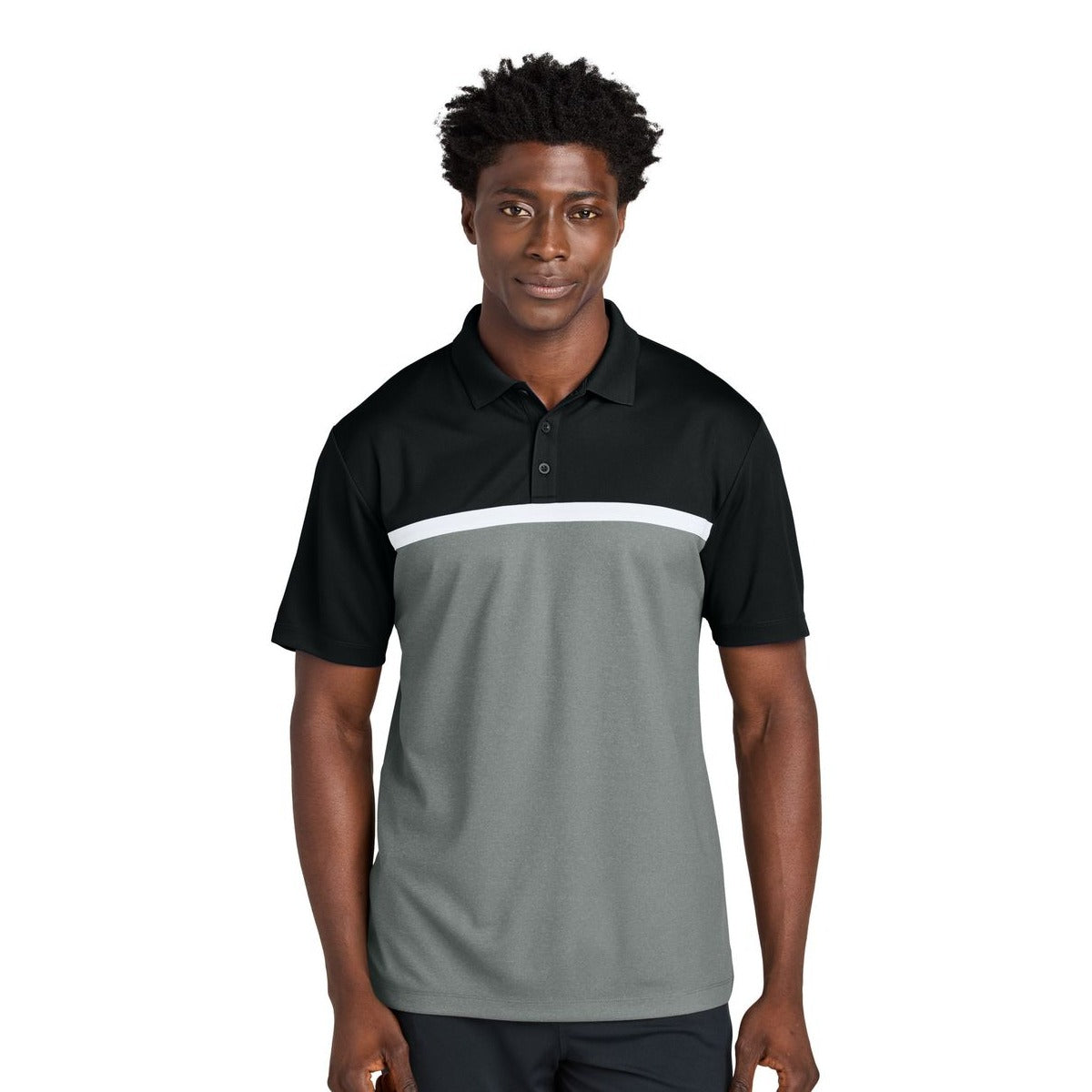 Black/ Grey Concrete Heather/ White - Model