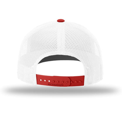 White/ White/ Red - Back