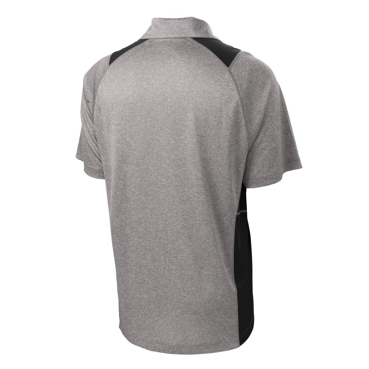 Sport-Tek Heather Colorblock Contender Polo - Back