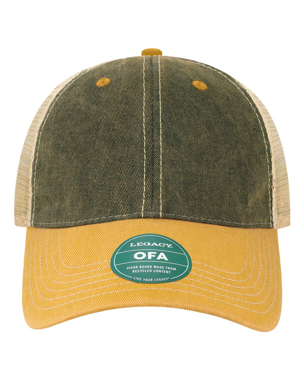 Black/ Yellow/ Khaki - Front