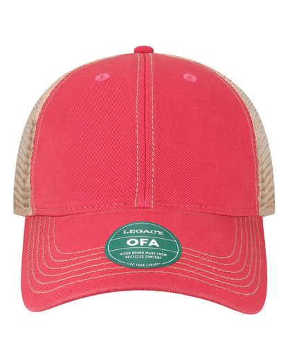 Dark Pink/ Khaki - Front