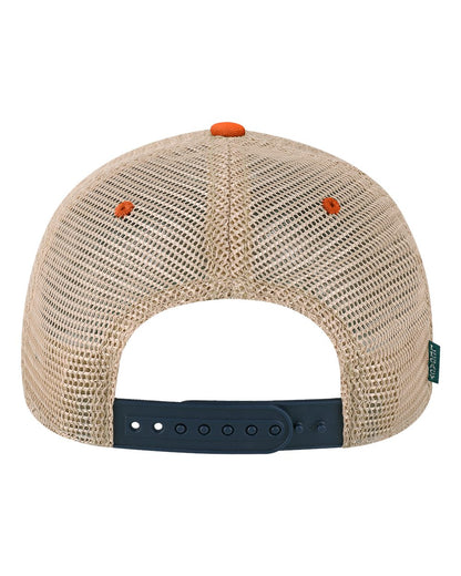 Navy/ Orange/ Khaki - Back