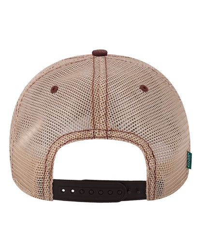 Red Stripe/ Khaki - Back
