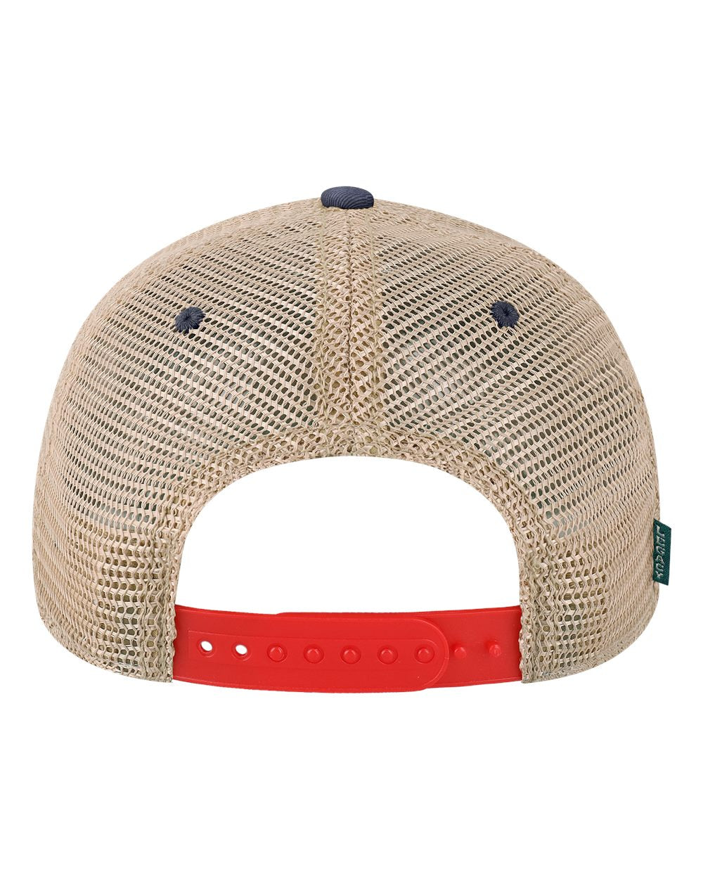 Scarlet Red/ Navy/ Khaki - Back