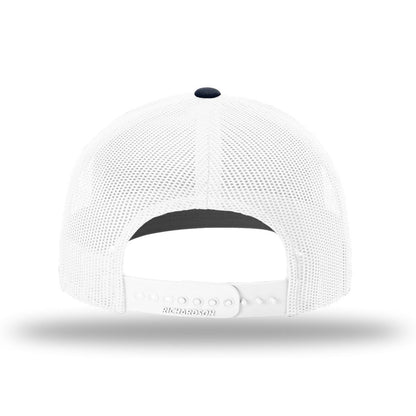Navy/ White - Back