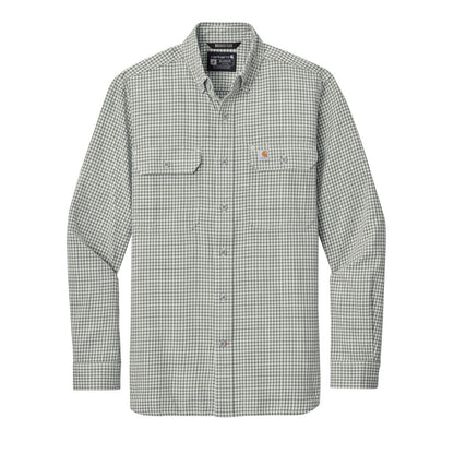 Carhartt Rugged Flex Plaid Long Sleeve Shirt - Front
