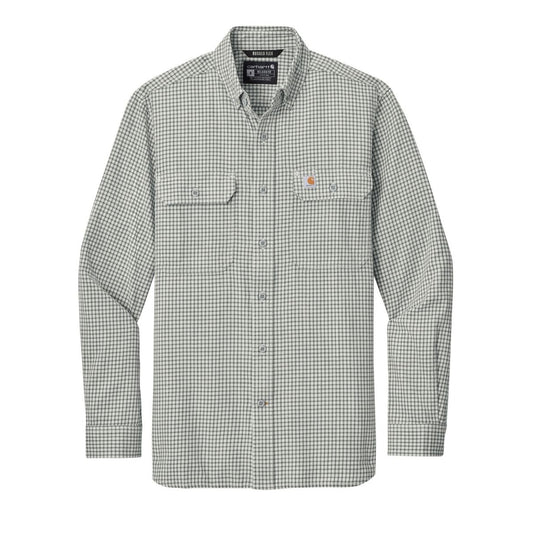 Carhartt Rugged Flex Plaid Long Sleeve Shirt - Front