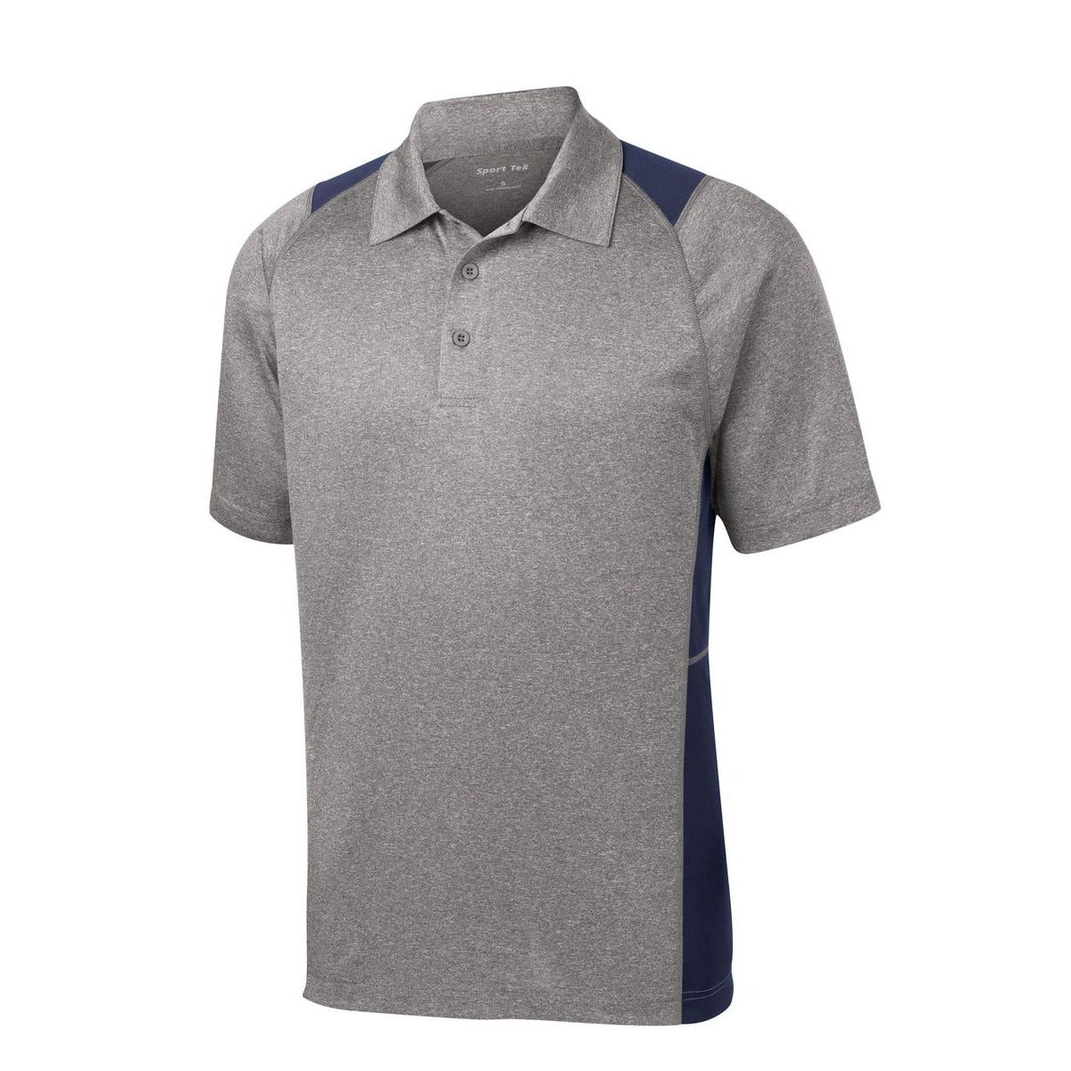 Vintage Heather/ True Navy - Front