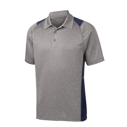 Vintage Heather/ True Navy - Front