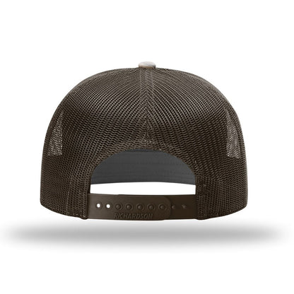 Richardson Printed 7-Panel Trucker - Back