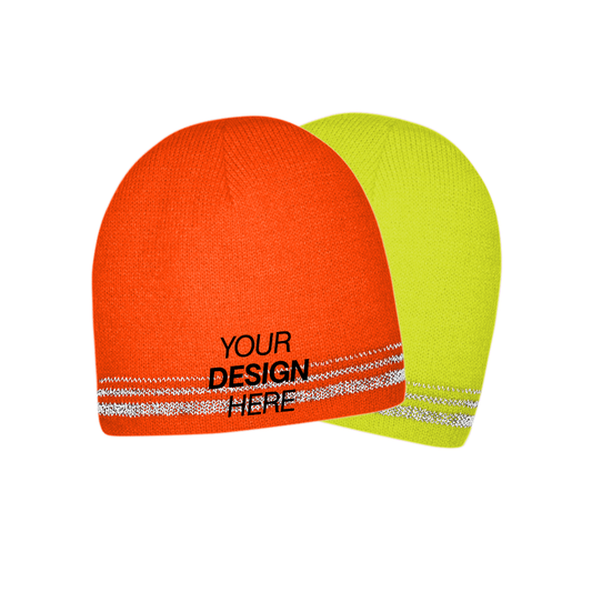 Visibilidad mejorada con forro CornerStone® y gorro con rayas reflectantes 