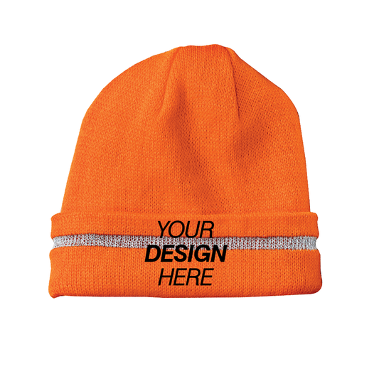 Gorro de visibilidad mejorada CornerStone® con franja reflectante 
