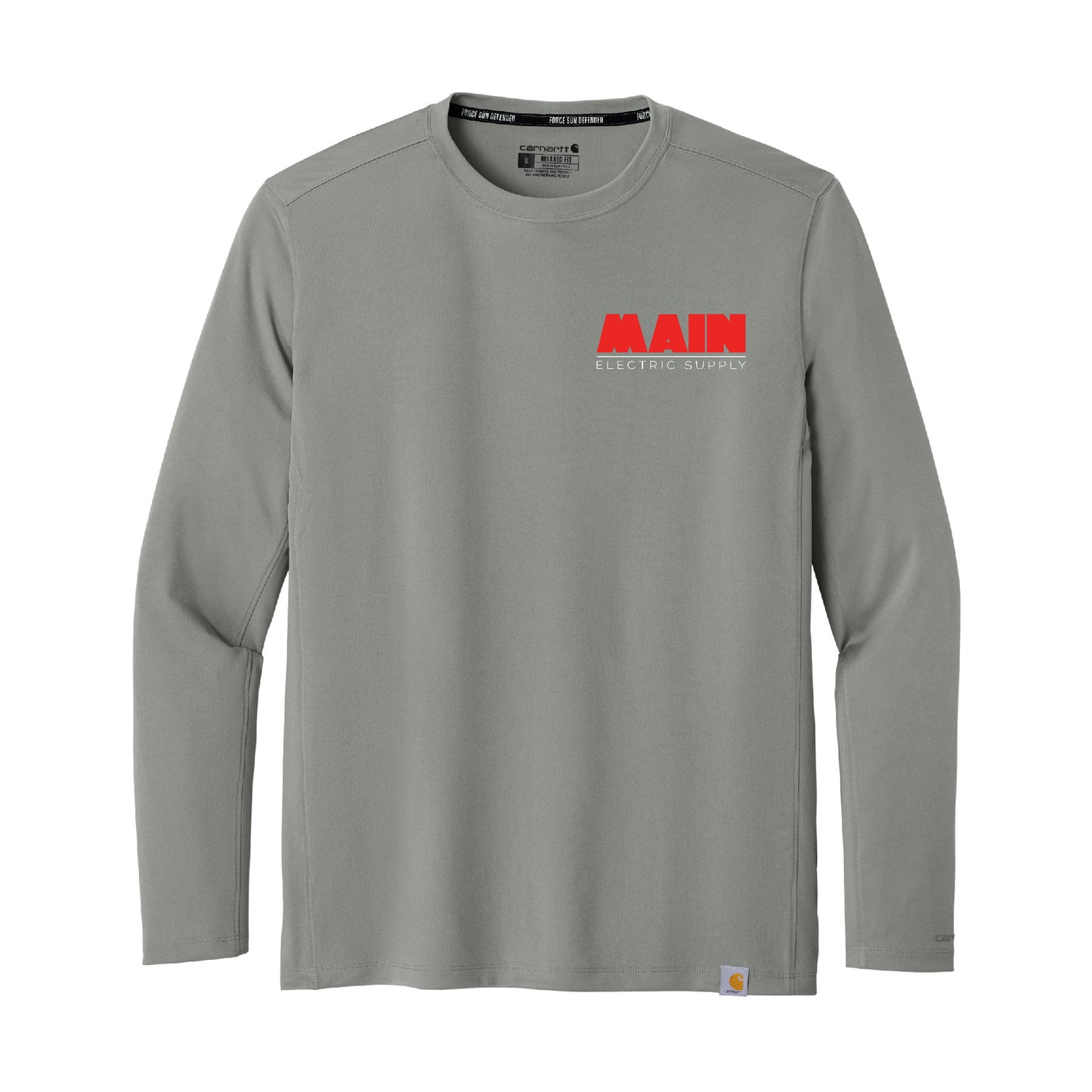 Carhartt Force® Sun Defender™ Long Sleeve T-Shirt x Main Electric Supply Co.