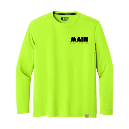 Carhartt Force® Sun Defender™ Long Sleeve T-Shirt x Main Electric Supply Co.