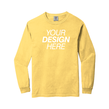 Comfort Colors® Garment-Dyed Heavyweight Long Sleeve T-Shirt