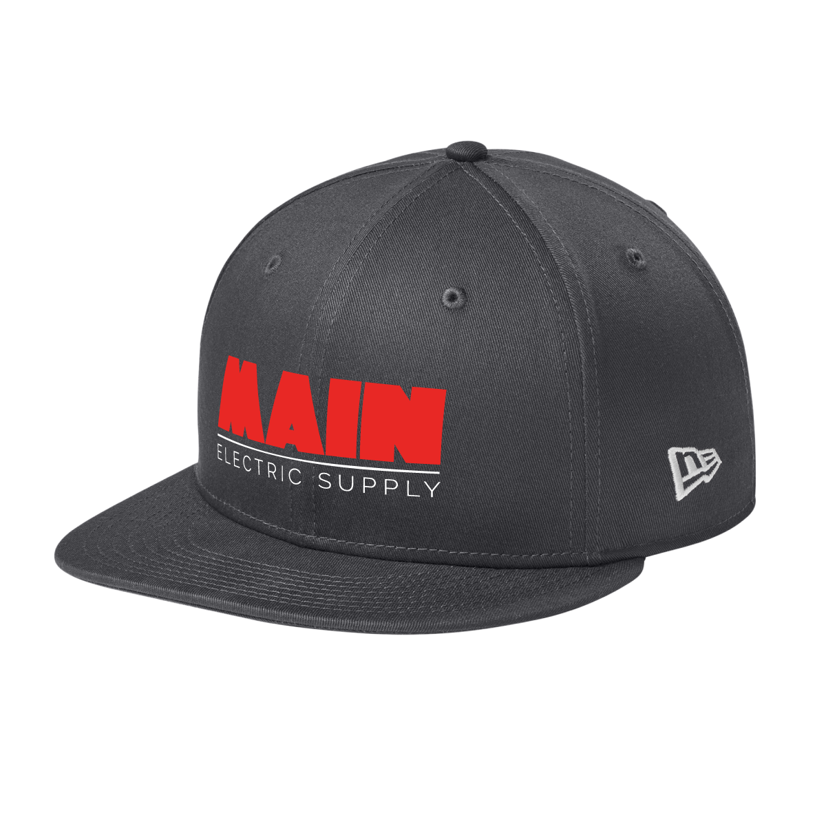 New Era® Standard Fit Flat Bill Snapback Cap x Main Electric Supply Co.