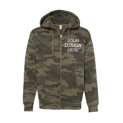 Independent Trading Co. Heavyweight Full-Zip Hooded Sweatshirt