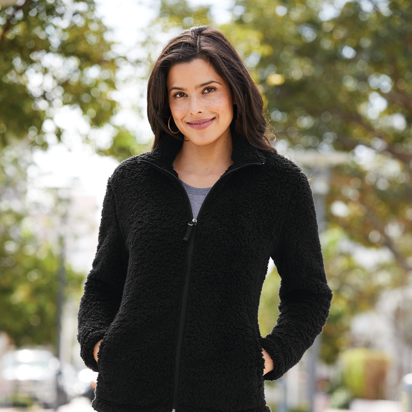 Chaqueta polar acogedora para mujer Port Authority® 
