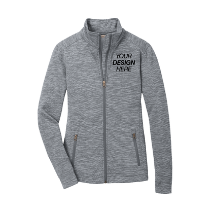 Chaqueta polar con rayas Digi para mujer de Port Authority® 