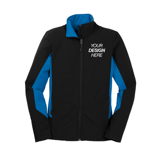Chaqueta Soft Shell con bloques de color Core para mujer Port Authority® 