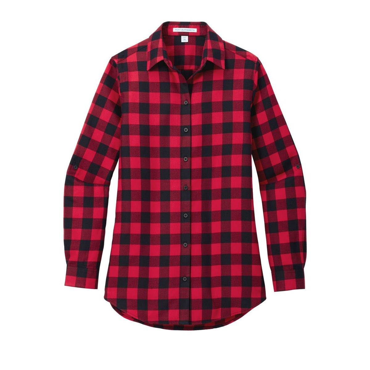 Red/ Black Buffalo Check - Front