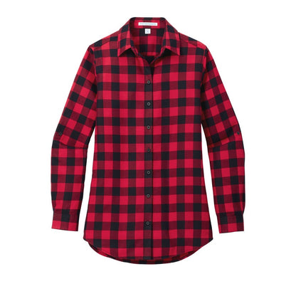 Red/ Black Buffalo Check - Front